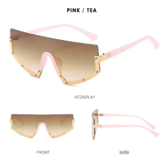 Gafas Anteojos De Sol Retro Vintage Grande Moderno Hype Trap