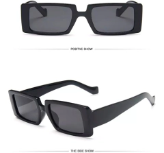 Imagen de Anteojos Lentes Sol Hype Retro Vintage Rectangular Trap Rap