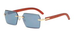 Anteojos Gafas Sol Sin Marco Madera Vintage Retro Nº97 - online store