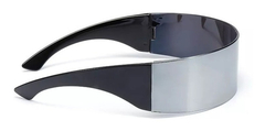 Anteojos Futuristas Visor Cyberpunk Neon Espejo Retro N 104 - KITCH TECH