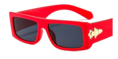 Anteojos Lentes Hype Retro Vintage Rectangulares Grandes 4 en internet