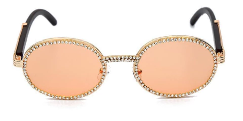 Anteojos Gafas Sol Migos Redondos Piedras Trap Rap 1544