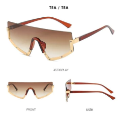Gafas Anteojos De Sol Retro Vintage Grande Moderno Hype Trap
