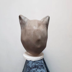 Mascara De Latex Gato Marron Disfraz Halloween Importadas en internet