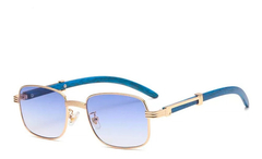 Anteojos Gafas Sol Rectangular Gradiente Vintage Retro 96 - comprar online