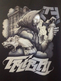 Remera Tribal Gear Sick Dog Original Importadas on internet