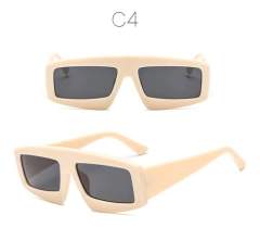 Anteojos Gafas Sol Retro 80` Vintage Rectangulares Grandes