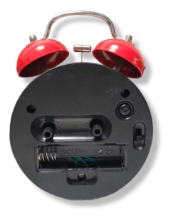 Reloj Despertador Cama Mesa Chico Alarma Rojo - comprar online