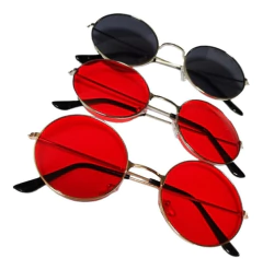 Anteojos Lentes Sol Lennon Redondo Metal Cara Chica Nº157 - comprar online