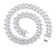 Cadena Cubana Piedra Strass Thorns 20 Inches Nº5 en internet