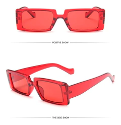 Anteojos Lentes Sol Hype Retro Vintage Rectangular Trap Rap - comprar online