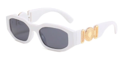 Anteojos Lentes Sol Hype Oval Retro Vintage Futurista 2991 - comprar online
