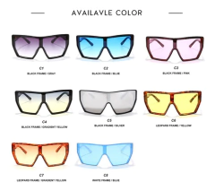 Image of Anteojos Gafas De Sol Grandes Retro Vintage Hype