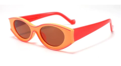 Anteojos Lentes Sol Hype Oval Retro Vintage Moderno Futurist - KITCH TECH