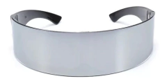 Anteojos Futuristas Visor Cyberpunk Neon Espejo Retro N 104