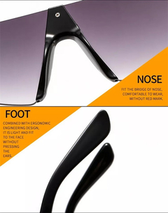 Anteojos Sol Gafas Retro Vintage Gradient Una Pieza Nº135 - buy online