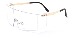 Anteojos Gafas Sol Grandes Cuadrad Envolvente Vintage Retro 5589