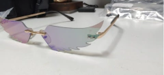 Anteojos Gafas De Sol Alas Grandes Mariposa Retro N 136 - comprar online