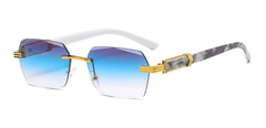 Anteojos Lentes Sol Hexagonal Sin Marco Retro Vintage Nº91 - buy online