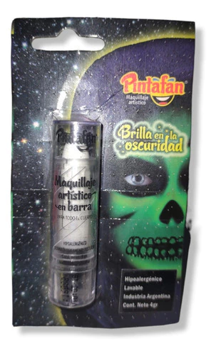 Labial Disfraz Brilla Oscuridad Halloween