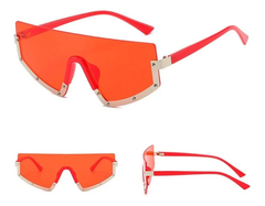 Gafas Anteojos De Sol Retro Vintage Grande Moderno Hype Trap - KITCH TECH