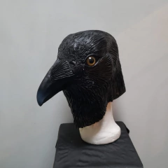 Mascara De Latex Cuervo Pajaro Disfraz Halloween Importadas en internet