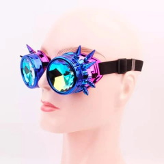 Anteojos Caleidoscopio Antiparras Steampunk Retro Goggles - KITCH TECH