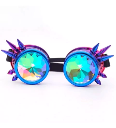 Anteojos Caleidoscopio Antiparras Steampunk Retro Goggles - comprar online