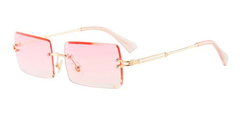 Anteojos Lentes Sol Rectangular Biselado Retro Vintage Nº92 - buy online