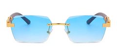 Anteojos Gafas Sol Sin Marco Madera Vintage Retro Nº102 - KITCH TECH
