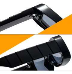 Anteojos Lentes Gafas Sol Rectangulares Acrilico Retro N 66 - tienda online