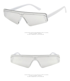 Anteojos Gafas De Sol Rectangulares Modernos Retro Vintage 7 - KITCH TECH