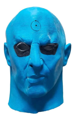 Mascara Latex Doctor Manhattan Disfraz Halloween Importadas