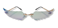 Anteojos Gafas De Sol Alas Grandes Mariposa Retro N 136