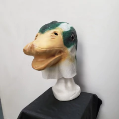 Mascara De Latex Pato Verde Disfraz Halloween Importadas - comprar online