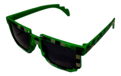 Anteojos Sol Lentes Pixels Cubos Cuadrados Cara Chica N°208 - comprar online