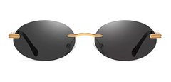 Gafas Anteojos Sol Ovalado Retro Vintage Trap Sin Marco Nº74 on internet