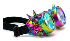 Anteojos Caleidoscopio Antiparras Steampunk Retro Goggles - tienda online