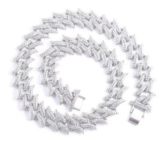 Cadena Cubana Piedra Strass Thorns 20 Inches Nº5 en internet