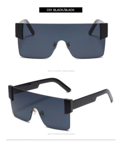 Anteojos Gafas Sol Grandes Retro Vintage Cuadradas Rap Hype - KITCH TECH