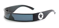 Anteojos De Sol New Futurista Visor Espejo Colores 86 en internet