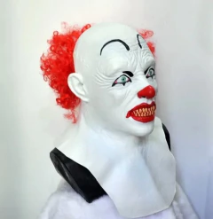 Mascara Latex Pennywise It Payaso Terror Hallooween Disfraz - comprar online