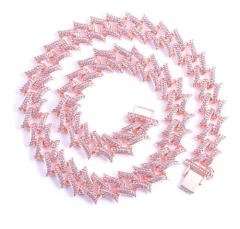 Cadena Cubana Piedra Strass Thorns 20 Inches Nº5 - comprar online