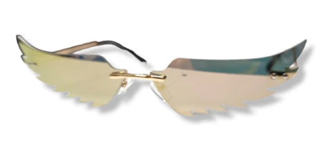 Anteojos Gafas De Sol Alas Grandes Mariposa Retro N 136