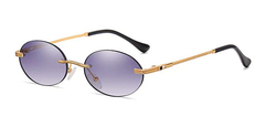 Gafas Anteojos Sol Ovalado Retro Vintage Trap Sin Marco Nº74 - KITCH TECH