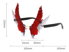 Image of Anteojos Gafas De Sol Alas Grandes Mariposa Vintage Retro 32