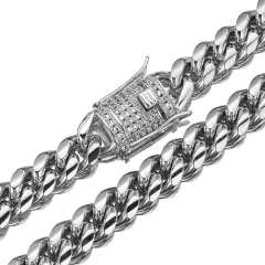 Cadena Cubana Stainless Steel Mariposa 24 Inches Nº6 - comprar online