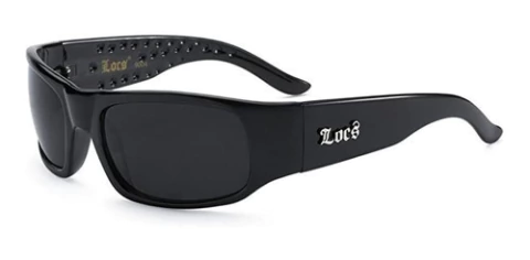 Anteojos Sol Gafas Locs Gangster Black 9004 Cat.3 Importados