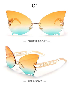 Anteojos Gafas De Sol Mariposa Retro Vintage Modernos Hype - KITCH TECH