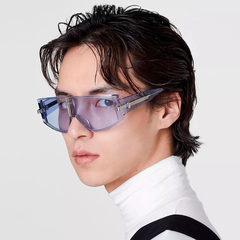 Anteojos Sol Futuristas Envolvente Grandes Curvo Vintage 80 - tienda online